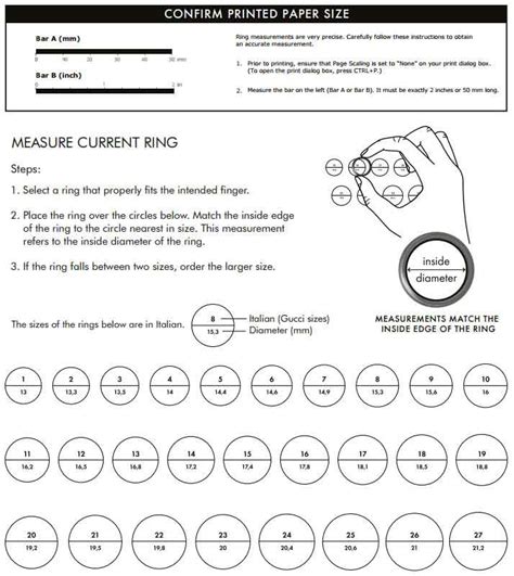 gucci ring heren|gucci ring size chart.